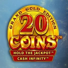 20 Coins Grand Gold Edition logo by Wazdan Vulkan Vegas Casino