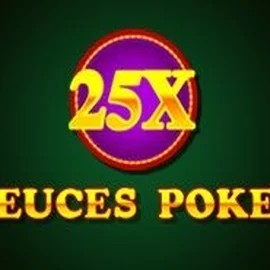 25x Deuces Poker logo by iSoftBet Vulkan Vegas Casino