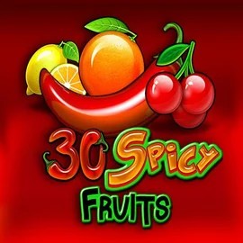 Official Slots logo: 30 Spicy Fruits by Amusnet Interactive at Vulkan Vegas Casino