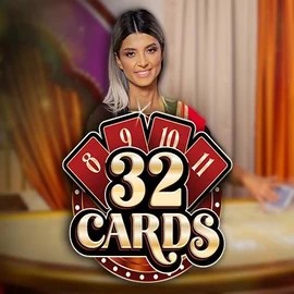 32 Cards casino game by Ezugi – featured logo at Vulkan Vegas Casino