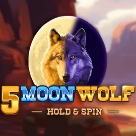 5 Moon Wolf slot icon by Apparat Gaming, available at Vulkan Vegas Casino