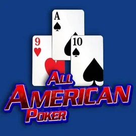 All American Poker logo by RTG (Reel Time Gaming) at Vulkan Vegas Casino