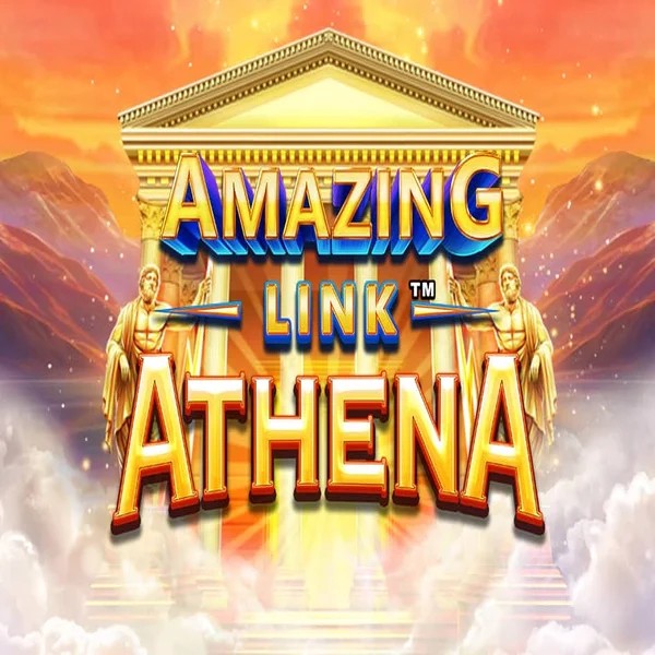Amazing Link Athena slot visual from SpinPlay Games available on vegaskaszino.org