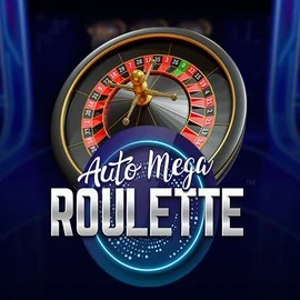 Auto Mega Roulette casino game by Pragmatic Play – featured logo at Vulkan Vegas Casino