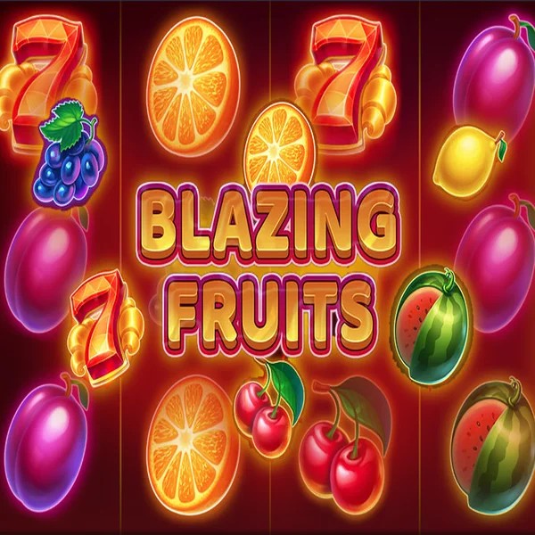 Blazing Fruits game by Inbet Games – logo hosted on Vulkan Vegas Casino