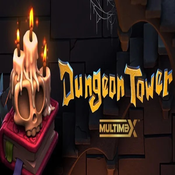 Dungeon Tower logo by Peter &amp; Sons at Vulkan Vegas Casino
