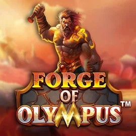 Forge of Olympus slot logo by Pragmatic Play at Vulkan Vegas Casino