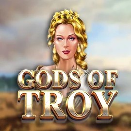 Gods of Troy by Red Tiger Gaming, showcased at vegaskaszino.org – game logo
