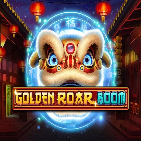 Golden Roar BOOM logo by Greentube Vulkan Vegas Casino