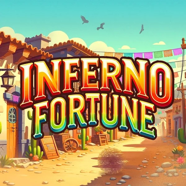 Inferno Fortune slot visual from Atomic Slot Lab available on vegaskaszino.org