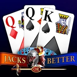 Jacks or Better (Origins) casino game by Playtech – featured logo at Vulkan Vegas Casino