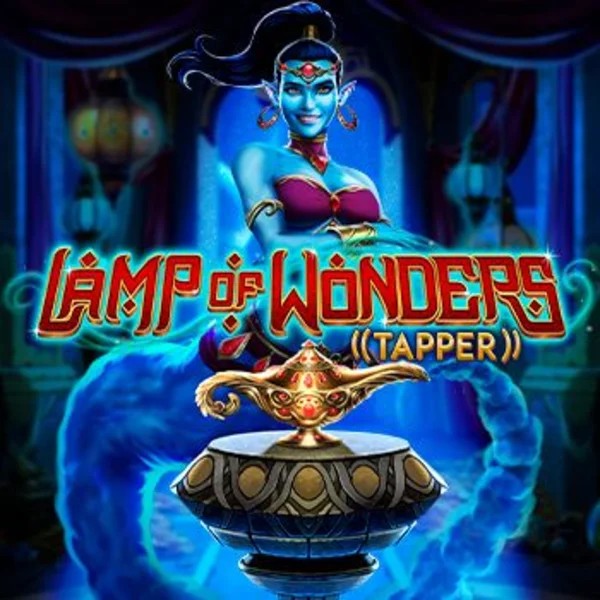 Lamp Of Wonders Tapper slot logo by Greentube at Vulkan Vegas Casino