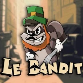 Le Bandit slot logo by Hacksaw Gaming at Vulkan Vegas Casino