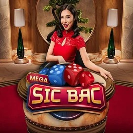 Mega Sic Bac slot visual from Pragmatic Play available on vegaskaszino.org