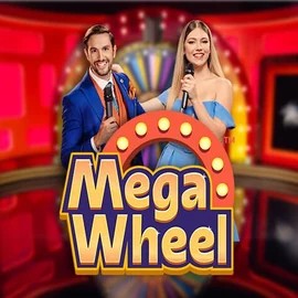 Mega Wheel logo – Live Casino by Pragmatic Play at Vulkan Vegas Casino