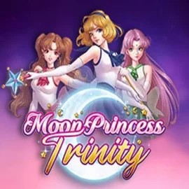 Official Slots logo: Moon Princess Trinity by Play’n GO at Vulkan Vegas Casino