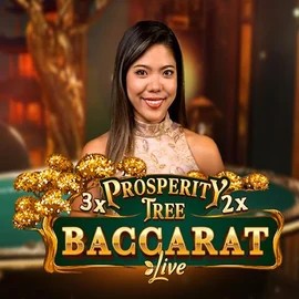 Prosperity Tree Baccarat logo by Evolution Vulkan Vegas Casino