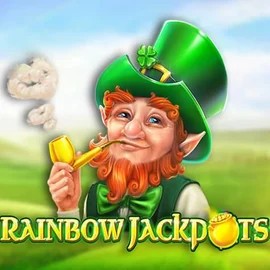 Try Rainbow Jackpots slot by Red Tiger Gaming on vegaskaszino.org – logo image