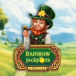 Try Rainbow Jackpots Megaways slot by Red Tiger Gaming on vegaskaszino.org – logo image