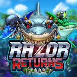 Razor Returns slot icon by Push Gaming, available at Vulkan Vegas Casino