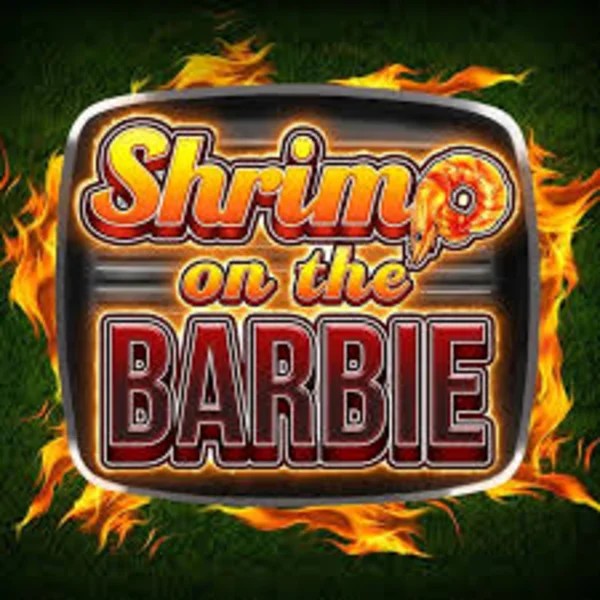 Shrimp on the Barbie slot logo by Greentube at Vulkan Vegas Casino