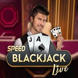 Speed Blackjack logo by Pragmatic Play Vulkan Vegas Casino