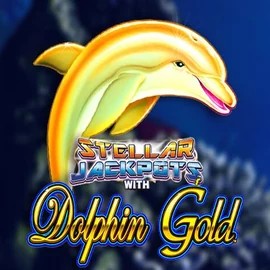 Dolphin Gold with Stellar Jackpots game by Lightning Box Game – logo hosted on Vulkan Vegas Casino