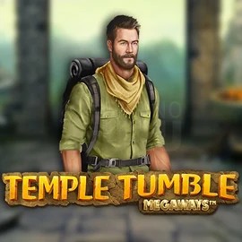 Temple Tumble Megaways game by Relax Gaming – logo hosted on Vulkan Vegas Casino
