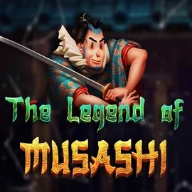 The Legend of Musashi game by Peter &amp; Sons – logo hosted on Vulkan Vegas Casino