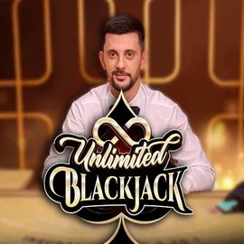 Live Casino logo of Unlimited Blackjack from Ezugi at Vulkan Vegas Casino